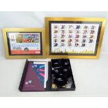 A London 2012 Olympics group comprising limited edition commemorative six ingot set including