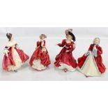 Four Royal Doulton figures; HN2936 'Rachel' by Peter A Gee, HN3365 'Patricia',
