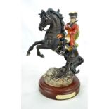 A Royal Doulton limited edition figure; HN3272 'Dick Turpin' no.578, with certificate, height 32cm.