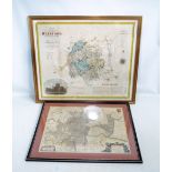 GREENWOOD & CO; 'Map of The County of Hereford from an Actual Survey made in the year 1831',