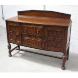 A Jacobethan revival sideboard,