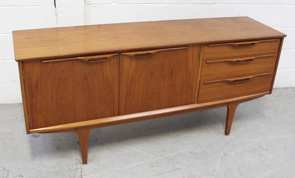 A retro teak sideboard,