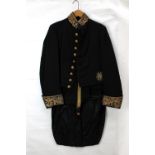 An officer's navy coatee and trousers,