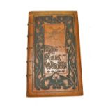 IRVING, WASHINGTON; 'Rip Van Winkle', copyright 1905 by Elbert Hubbard, with embossed leather cover.