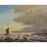 RUDOLPH HENDRIK OLDEMAN (DUTCH 1901-1964); oil on panel,