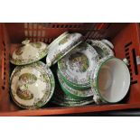 A quantity of Copeland Spode 'Spode's Byron' dinner ware.