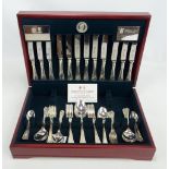 ARTHUR PRICE; a Royal Mint Classics limited edition mahogany cased six setting canteen, 25/250,