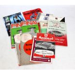 A group of various 1950s and later football programmes to include three Manchester United from