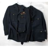 Two RAF officer's jackets,