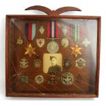 A WWII trio comprising War Medal,