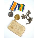 A WWI War and Victory Medal duo awarded to T4-059626 S. Sjt. G.H. Jackson. A.S.C.