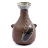 JANET LEACH (1918-1997) for Leach Pottery; a stoneware lugged bottle,