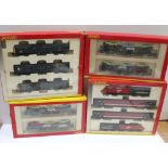 Two Hornby boxed R2002A GNER 225 and R2579BR class 101 3-Car DMU train sets,