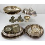 A quantity of maritime interest silver-plated ware to include Coastline Shipping silver-plated