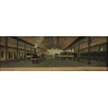 After C Hamilton Ellis; a c1950s railway carriage print,