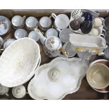 A collection of Susie Cooper coffee ware to include coffee cans and saucers,