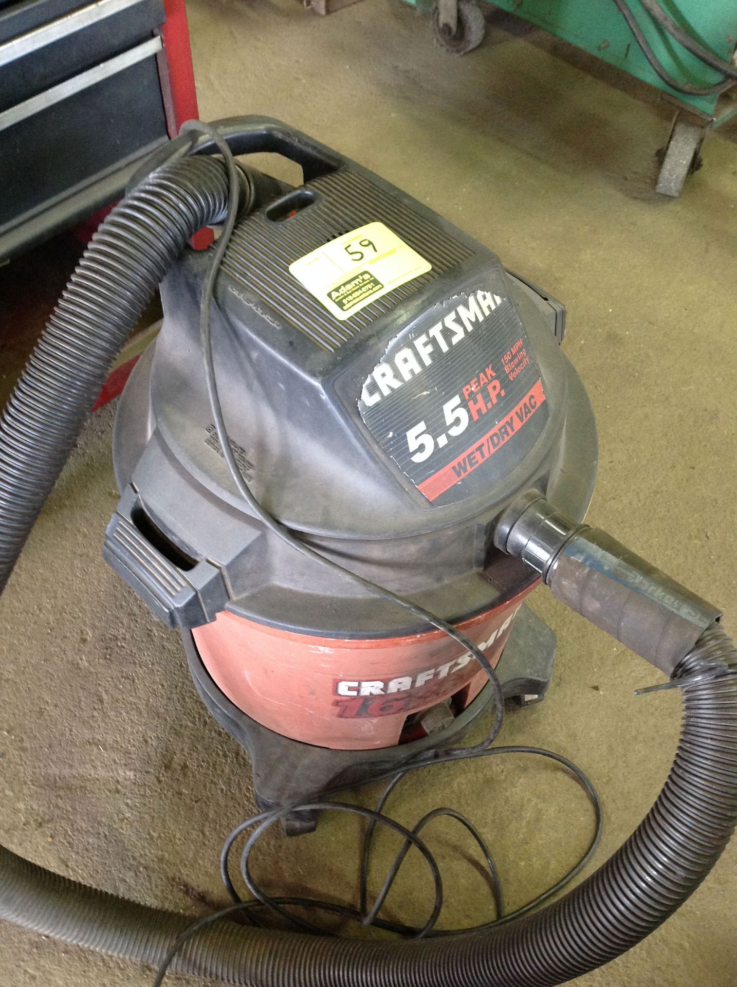 Craftsman Shop Vac 5.5HP