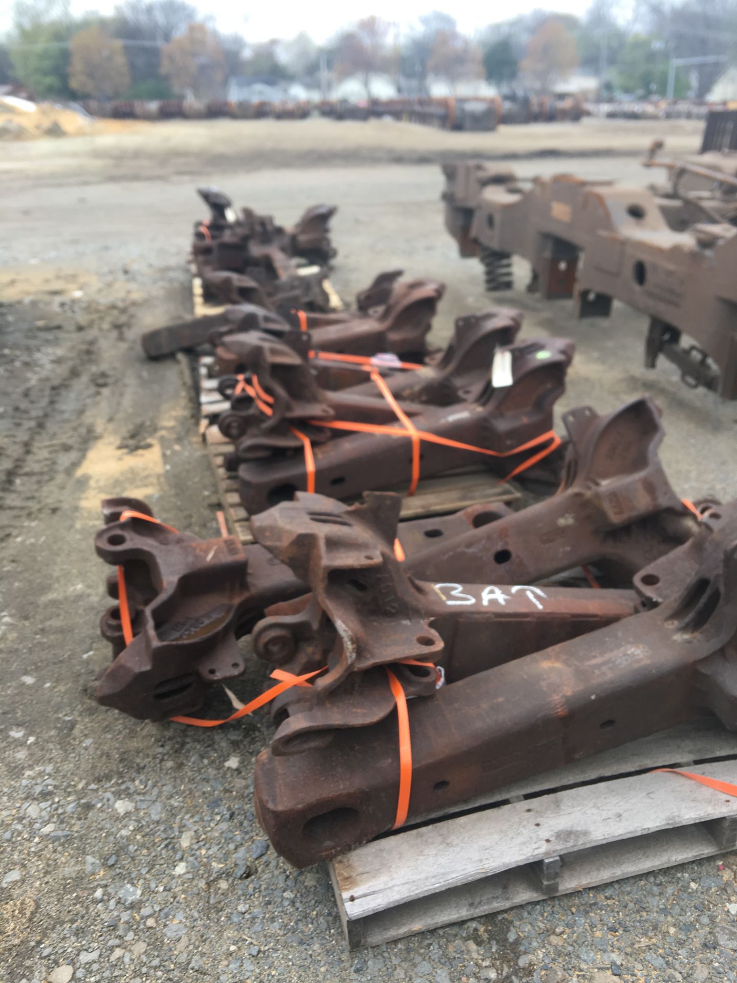 5 Pallets of Box Car Couplers