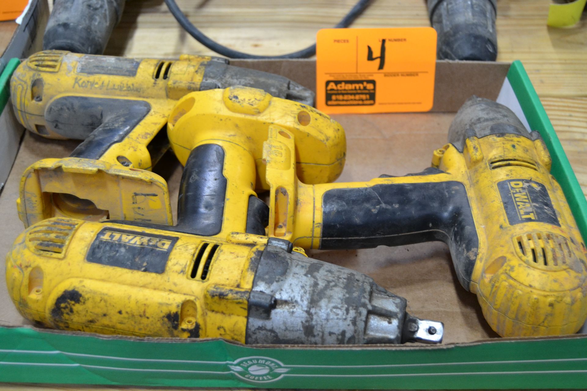 3 - Dewalt Battery Impacts - 1/2"