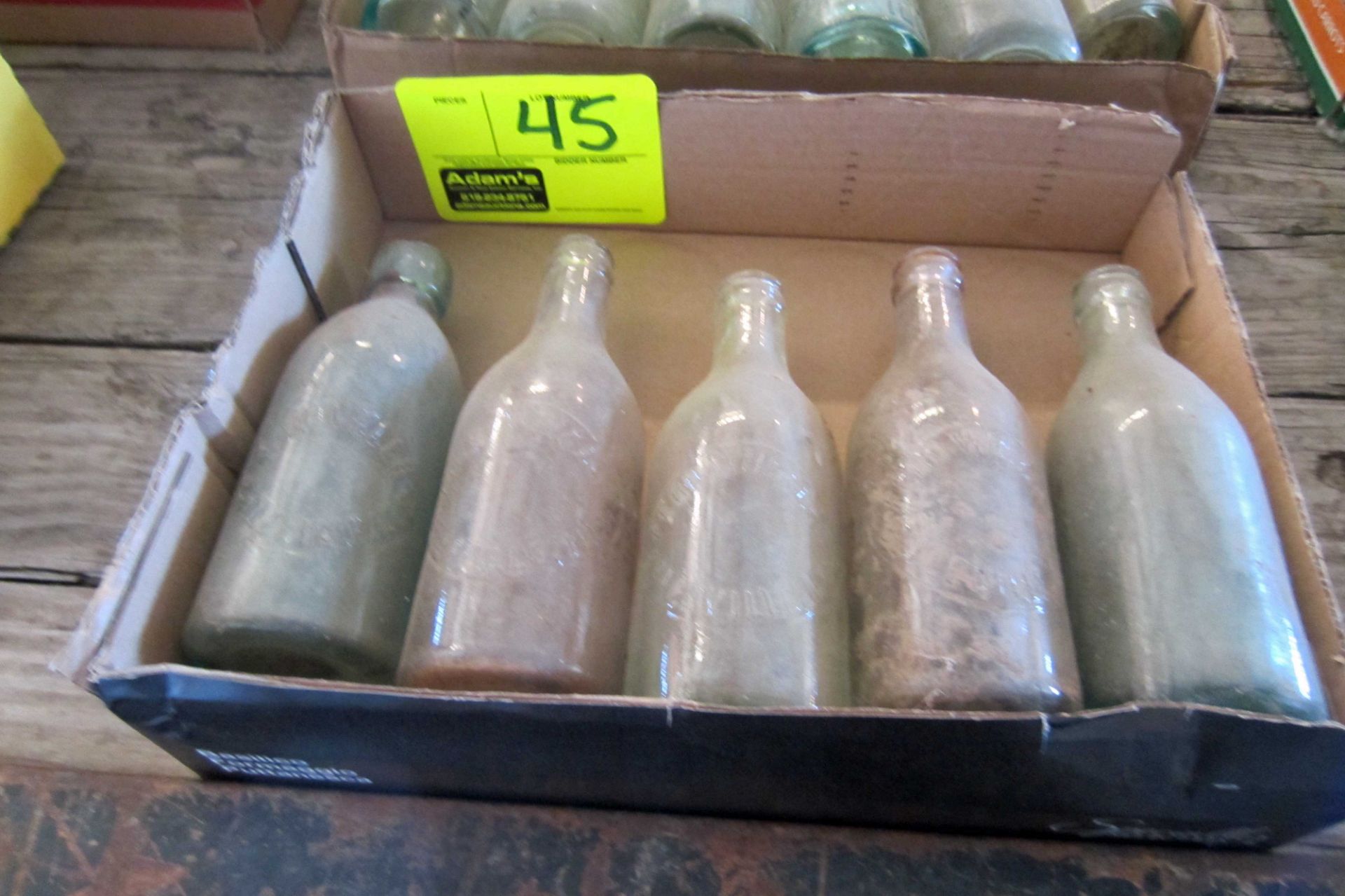 5 Glass Bottles (Winkler - Belleville)