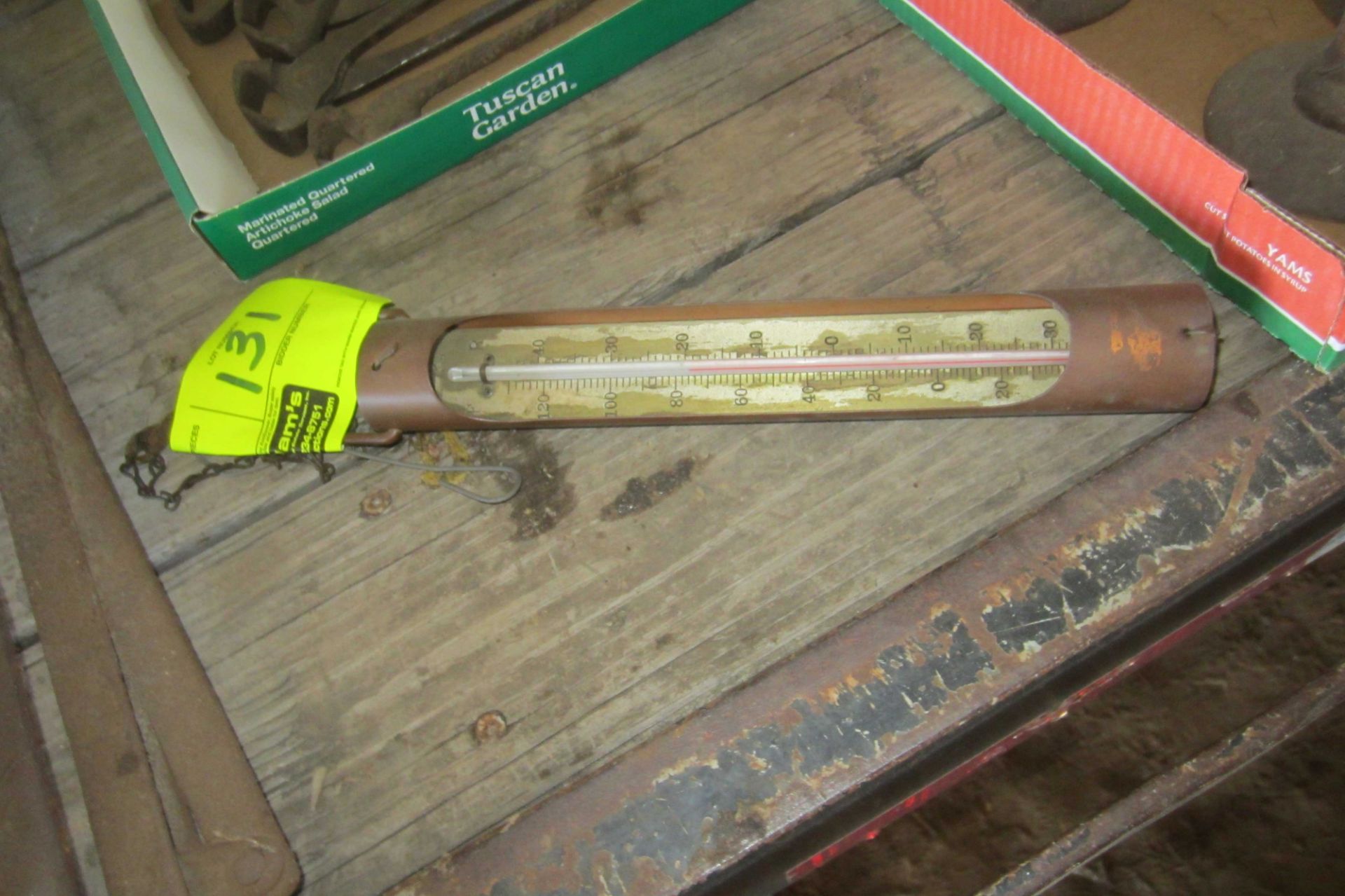 Copper-Cased Thermometer