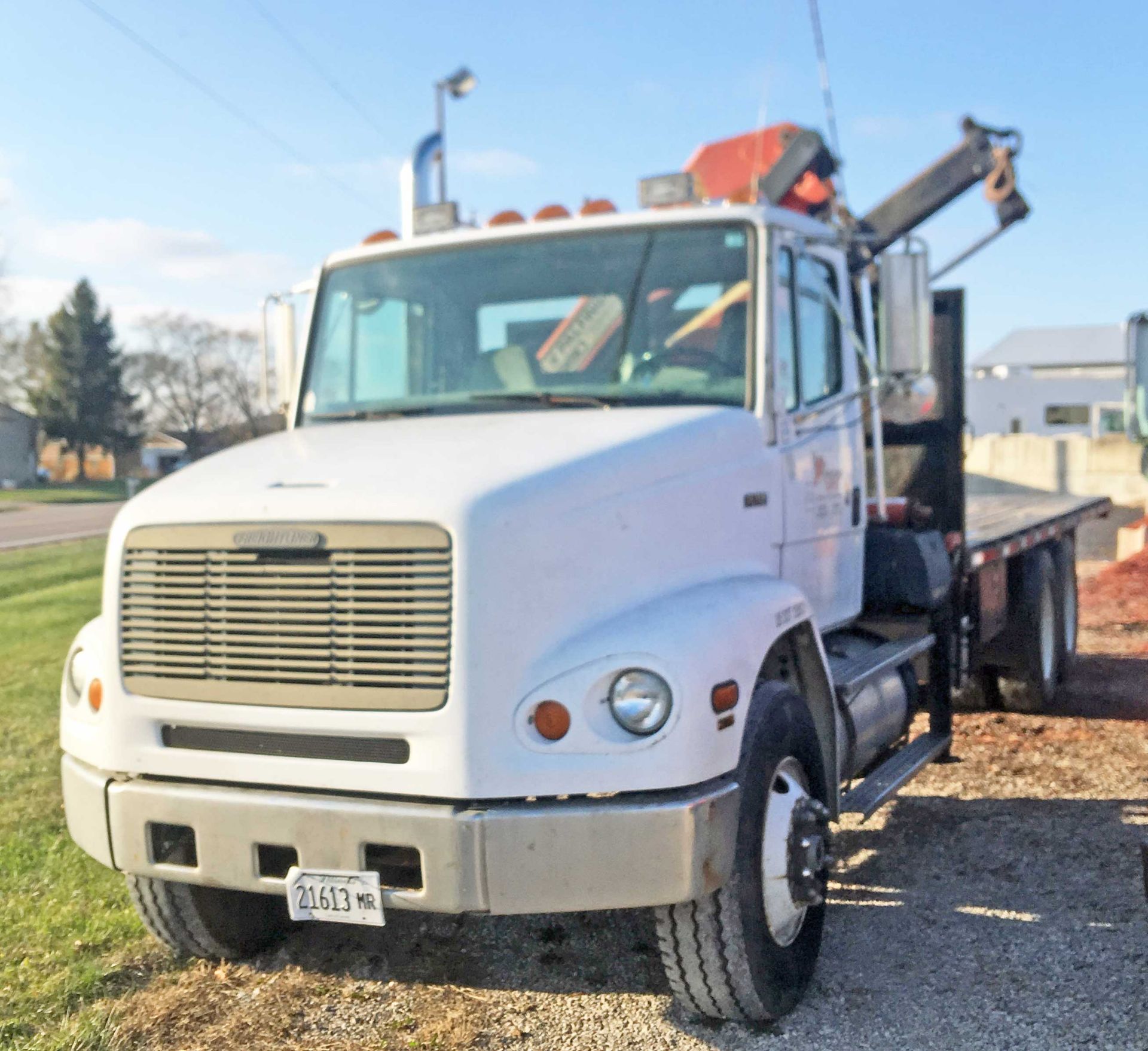 1996 Freightliner FL112 Boom Truck. 6 Speed. 198,000 miles. Vin# 1FVXTMDB3TL772251