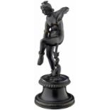 Bronze "Tänzerin"Italien Anfang 20. Jh. Bronze ziseliert und patiniert. Höhe 17.5 cm