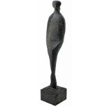 Pedrazzini Pedro1953 Roveredo"Figura femminile". Bronze. Giesserstempel "Fonderia Crociana". Cera