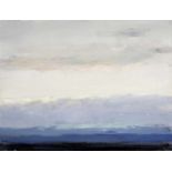 Ziegelmüller Martin1935 Graben BE"Wolkenspiel über dem Jura". Oel auf Leinwand. Unten rechts