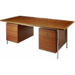 Bureau "1503E"Entwurf 1955 Florence Knoll Bassett für Knoll International. Diverse Edelhölzer