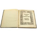 Luther MartinVom eelichen Leben. Martinus Luther. Wittenberg 1522. Titelblatt mit Holzschnittbordüre