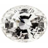 Topas loseTopas, lachsfarben, 62.50 ct, 24 mm x 20 mm x 18 mm.