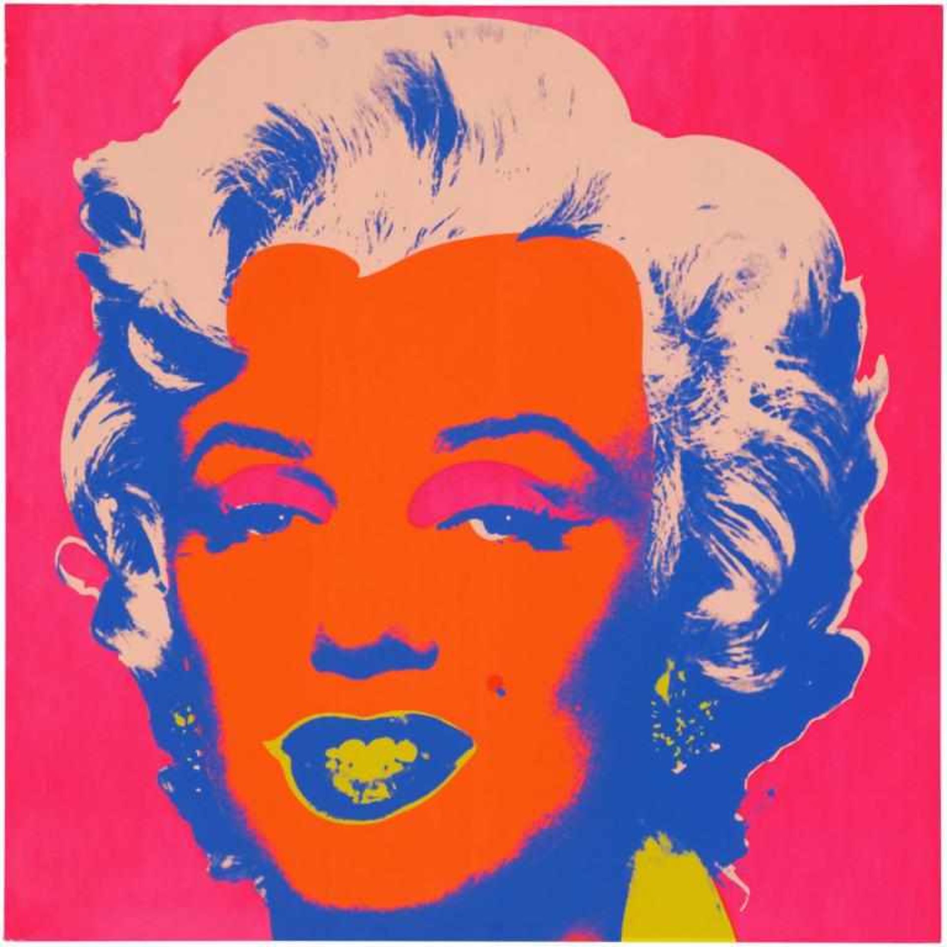 Warhol Andy (1928-1987) Marilyn Monroe Farbsiebdruck Sunday B. Morning Edition, Stempel