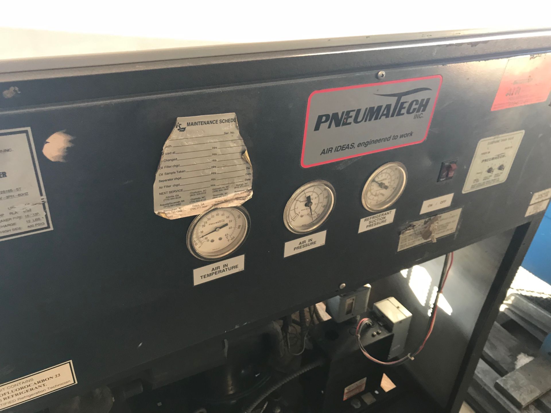 (8121) Pneumatech Non Cycling refrigerated Model #Ad-399 - Image 3 of 3