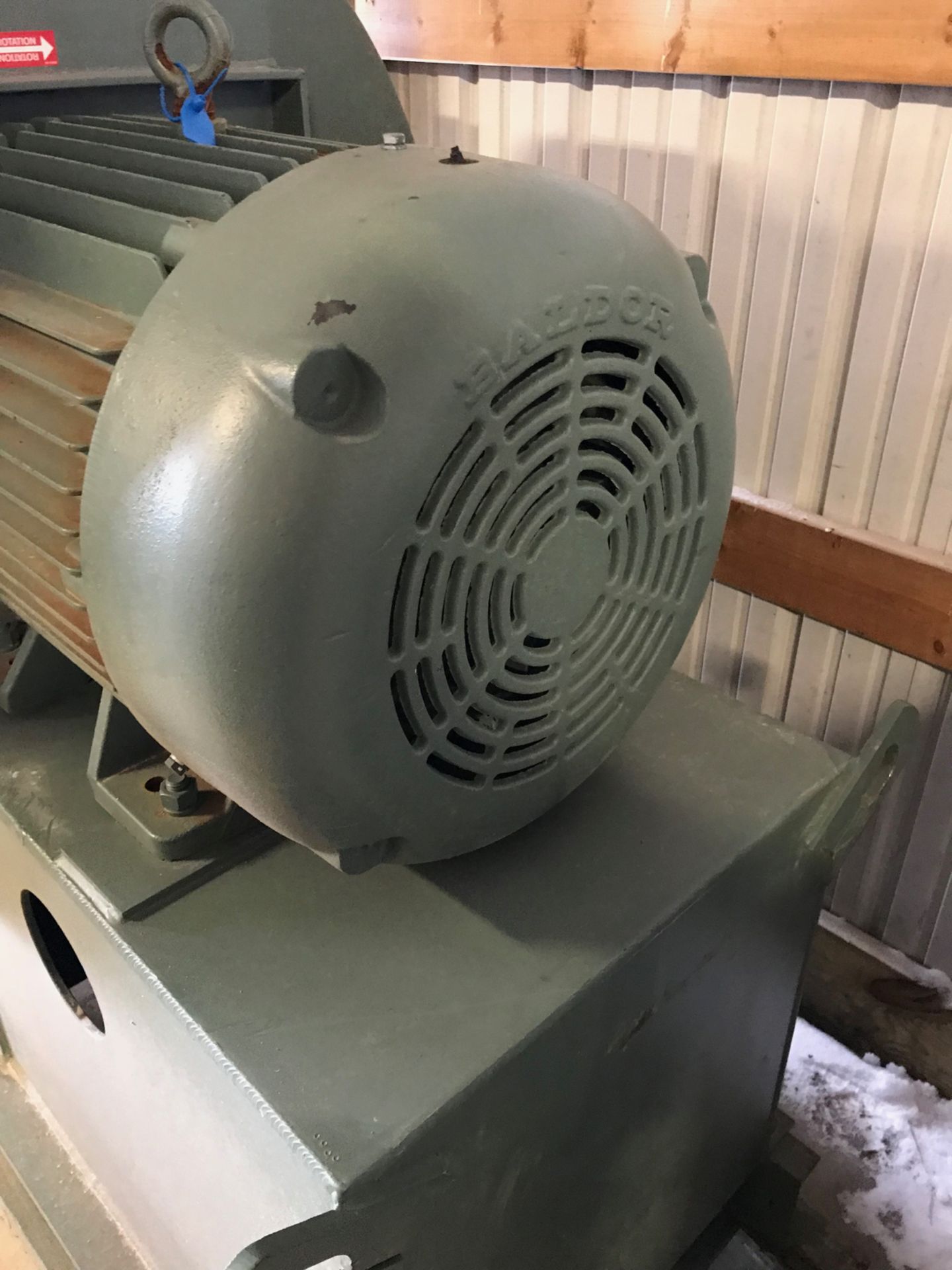 (8013) New York Blower 14 inch Dust Blower X05939 75 HP 380 volt 3 phase - Image 3 of 5