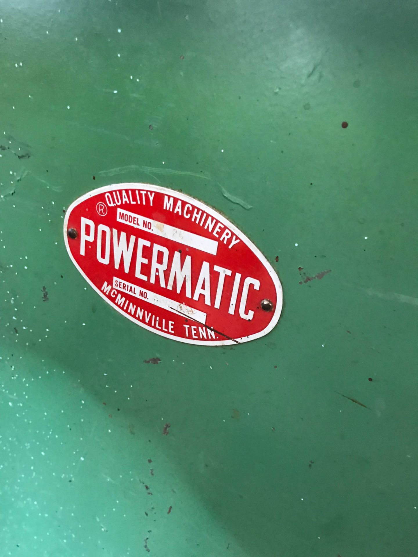 (8006) Powermatic shaper, 110v - Image 3 of 5