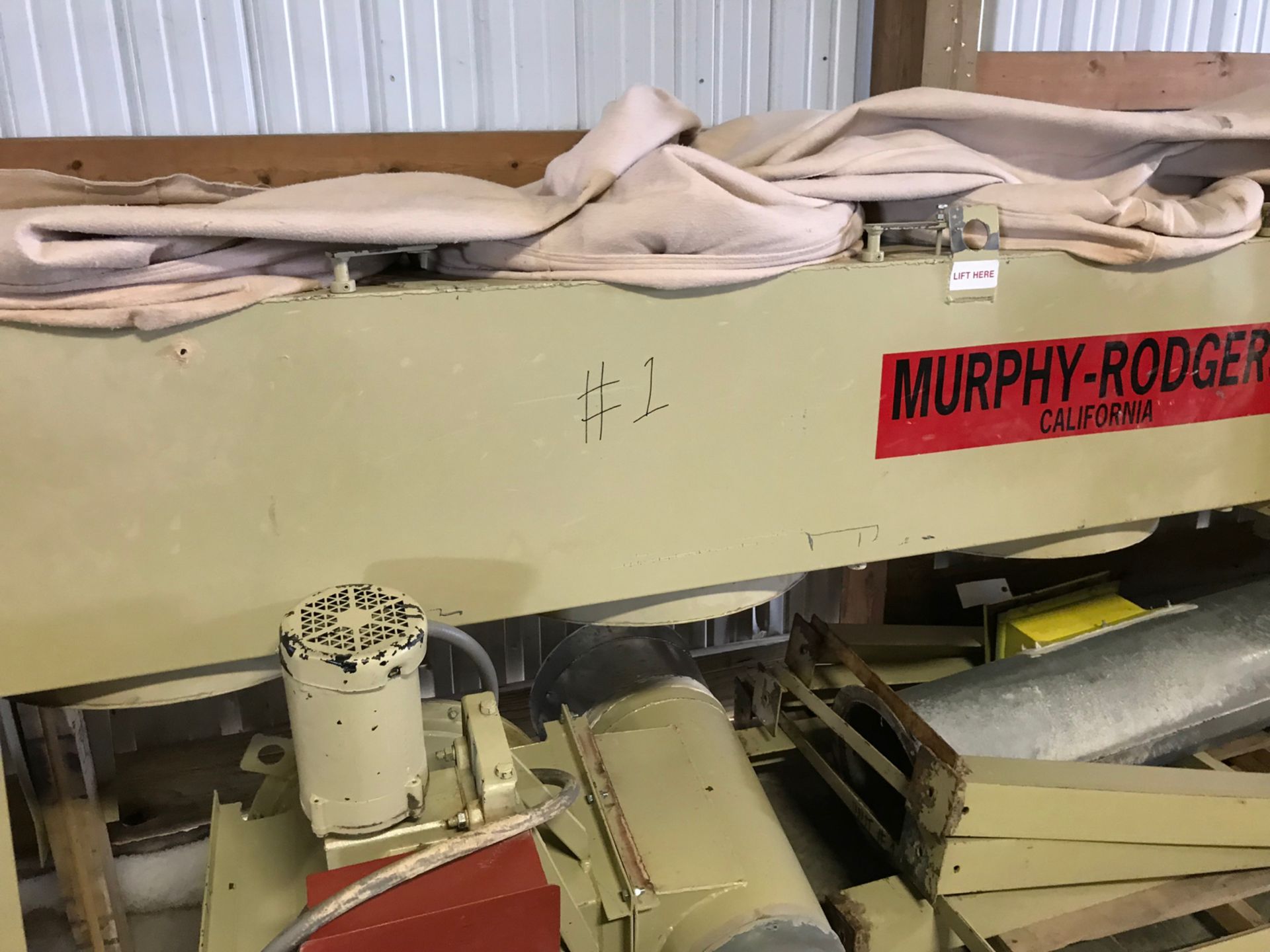 (8169) Murphy 4 bag dust collector, 25 HP - Image 4 of 5