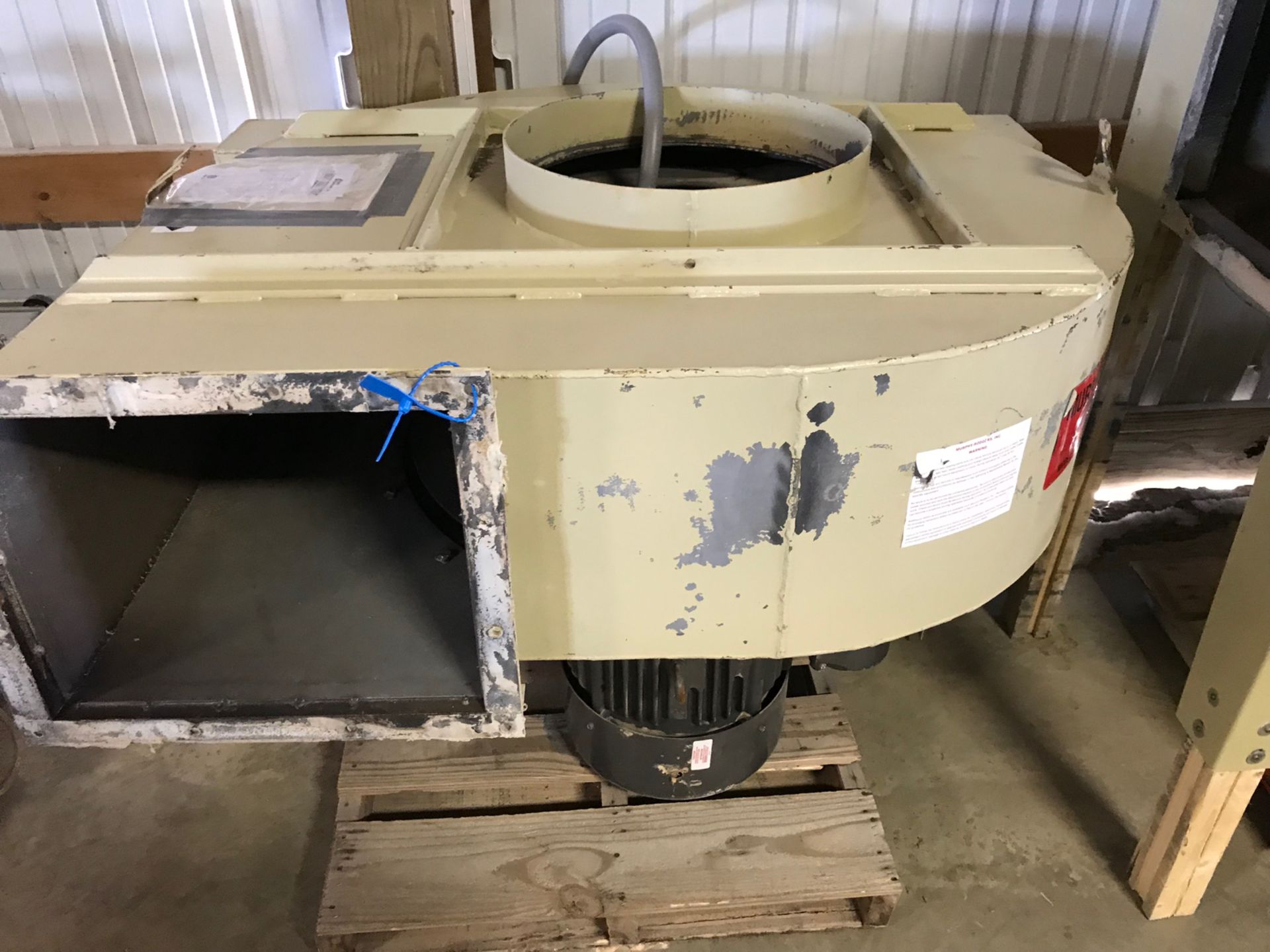 (8169) Murphy 4 bag dust collector, 25 HP - Image 2 of 5