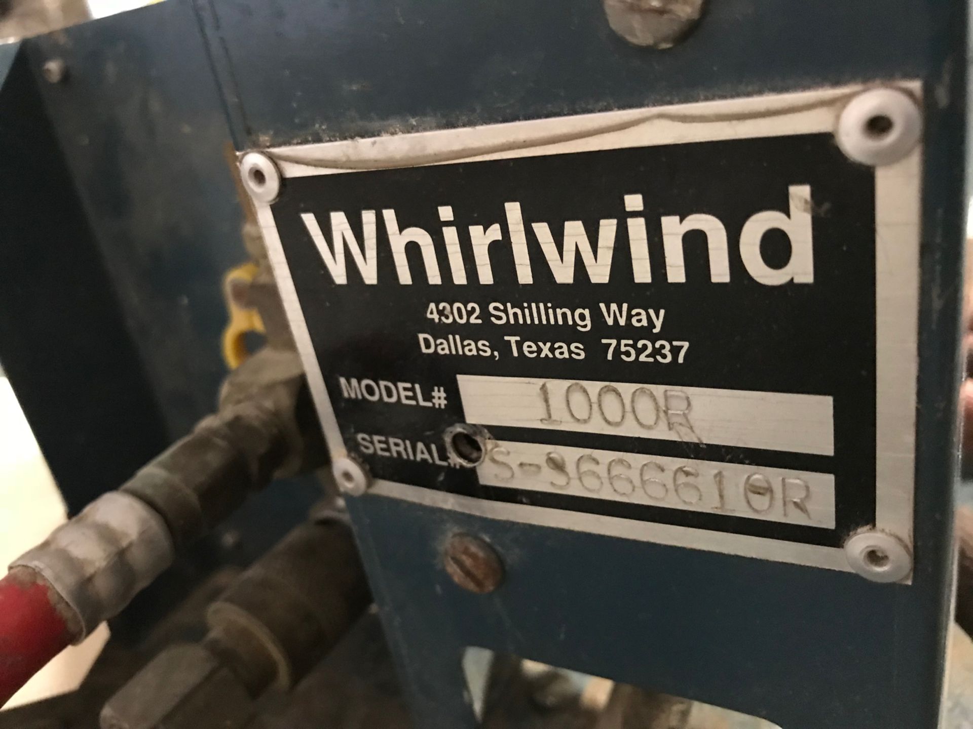 (8025) Whirlwind 14 inch right hand upcut saw Model 1000R 230 volt - Image 4 of 4