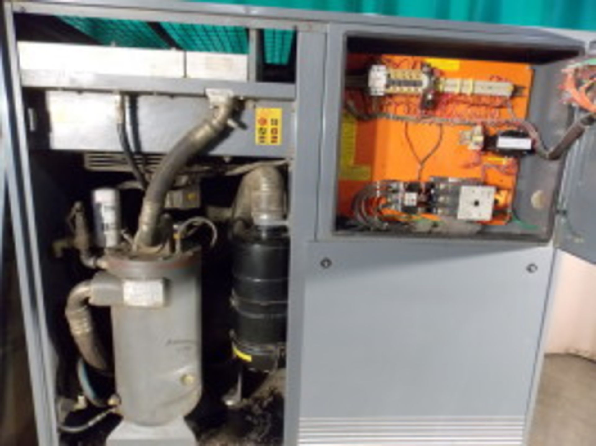 (8044) ATLAS COPCO "GA-37" Rotary Screw Air Compressor; USED - Image 3 of 6