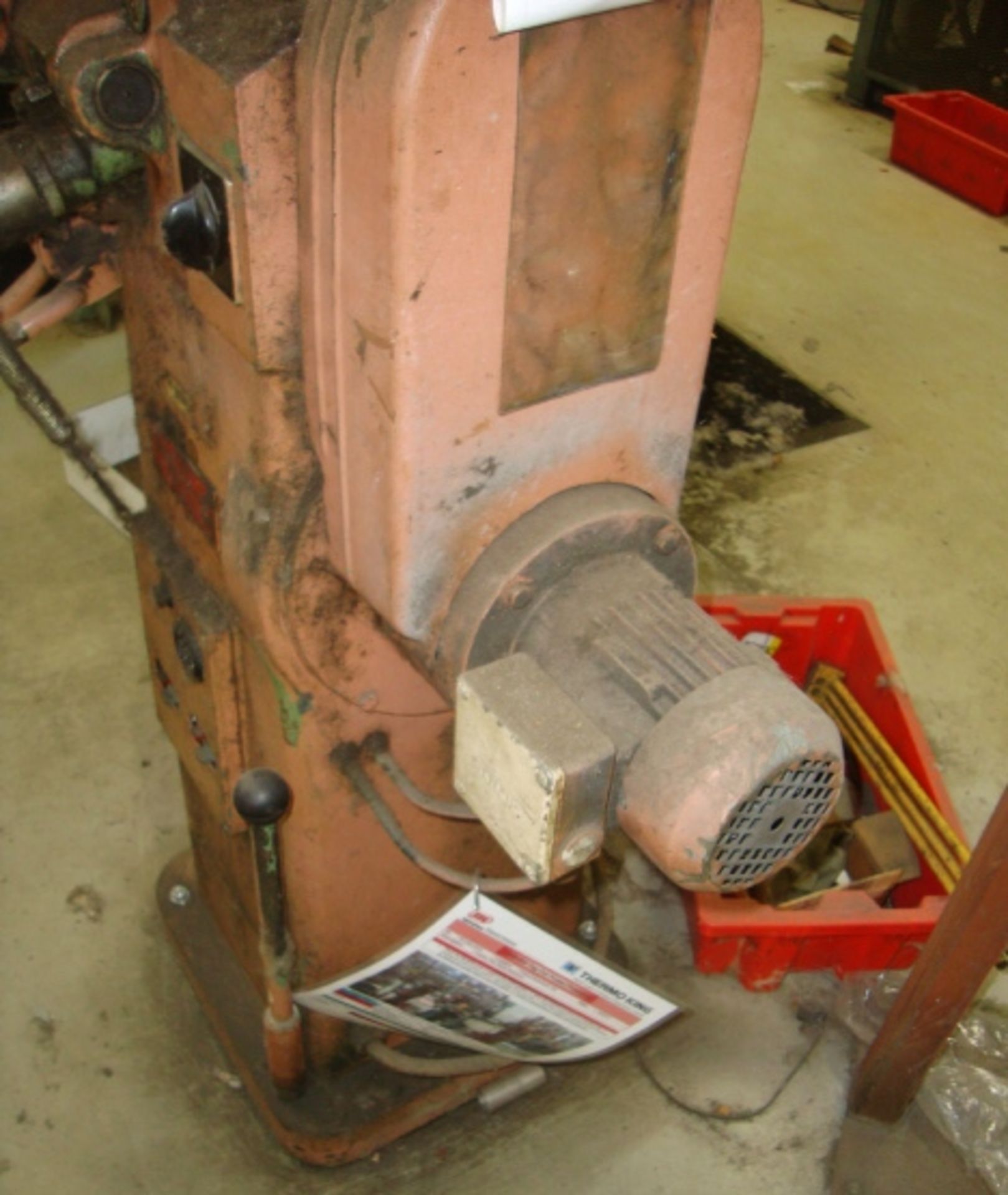 Vollmer Saw Blade Sharpener, approx. 36" x 24" x 68" tall, 220/440V - Image 3 of 5