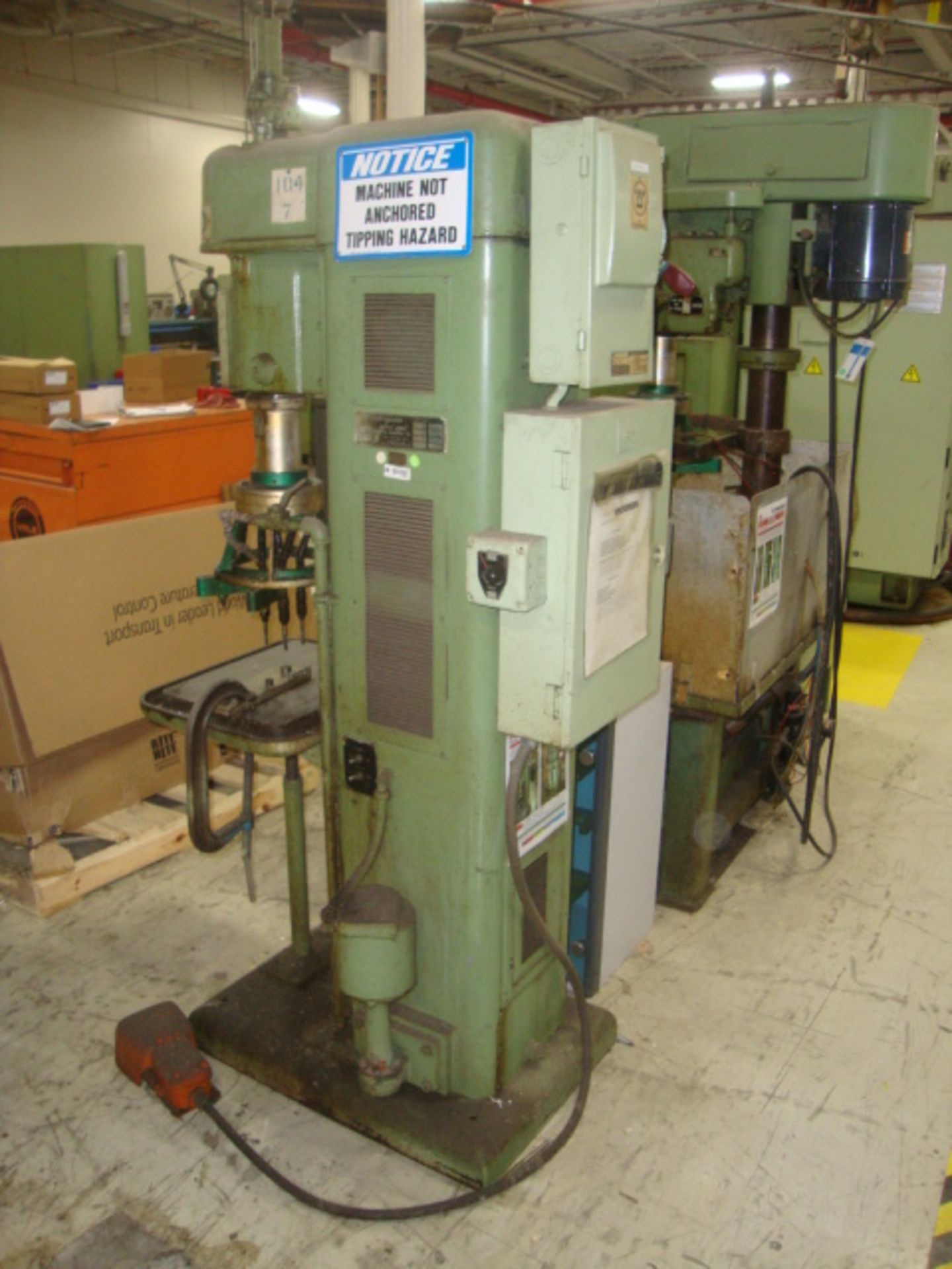 Cleveland Drill Press w/Commander 700 Multi-Drill Attachment, model EQ, 460v, 3ph - Image 4 of 4