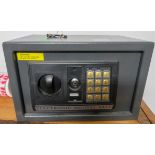 Small safe with keys