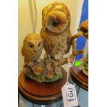 Border Fine Arts nightingale 1980 owls