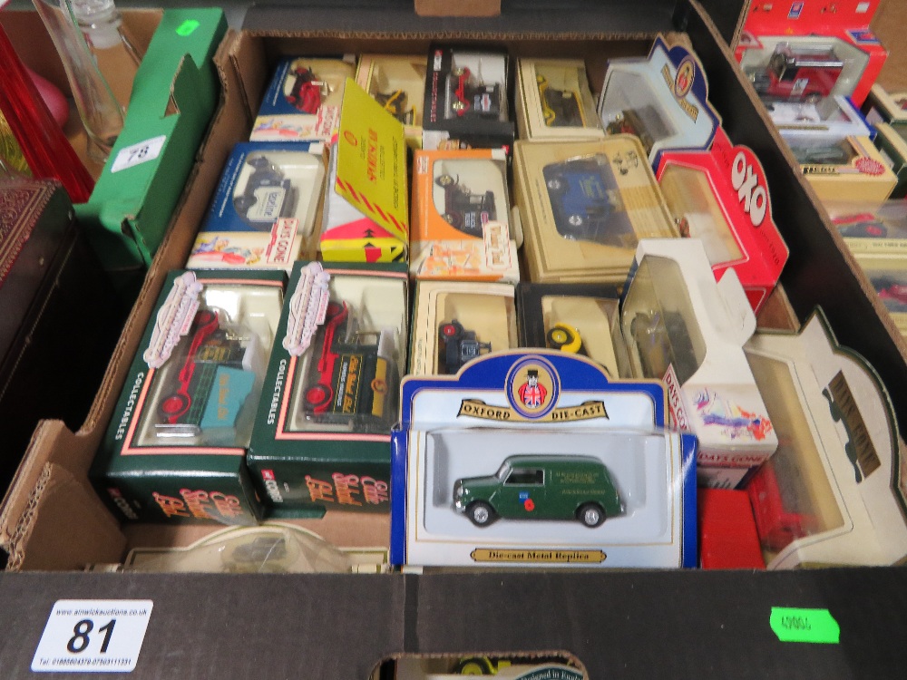 Box of cars