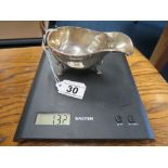 Silver sauce bowl 132g