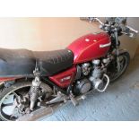 Kawasaki Z750 motor bike - with V5 1980