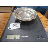 Silver bonbon dish 66g