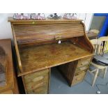 Roll top desk