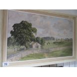 Claude Horsfall oil painting